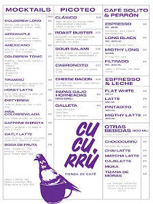 Logotipo de Cucurrú Café