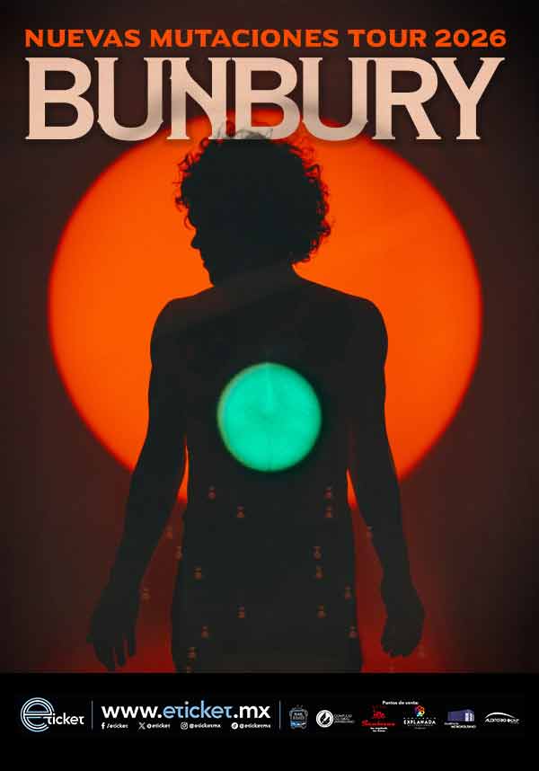 Imagen de Enrique Bunbury llega a Puebla con concierto en el Auditorio GNP Seguros