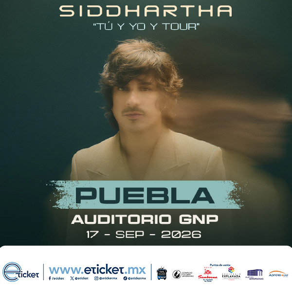 Imagen de Siddhartha se presenta en el Auditorio GNP Seguros