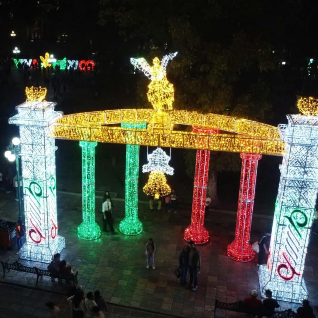 Imagen de Grito de Independencia 2026 en el Zócalo de Puebla