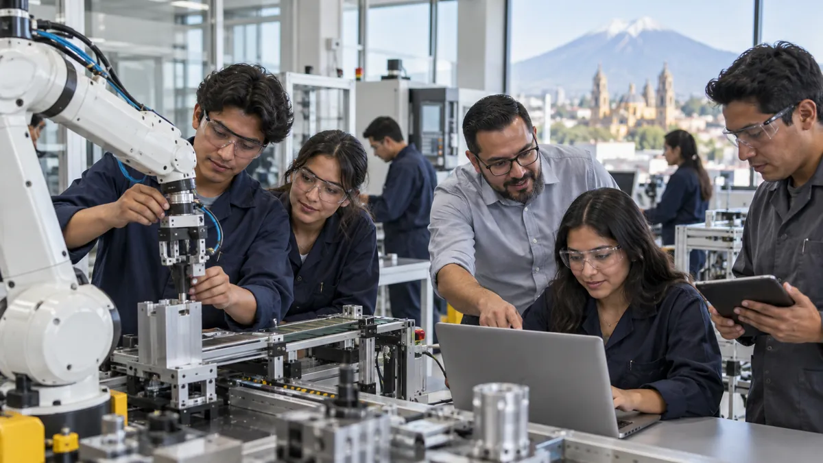 Imagen de Catorce tecnológicos de Puebla abren colaboración académica con CANACINTRA