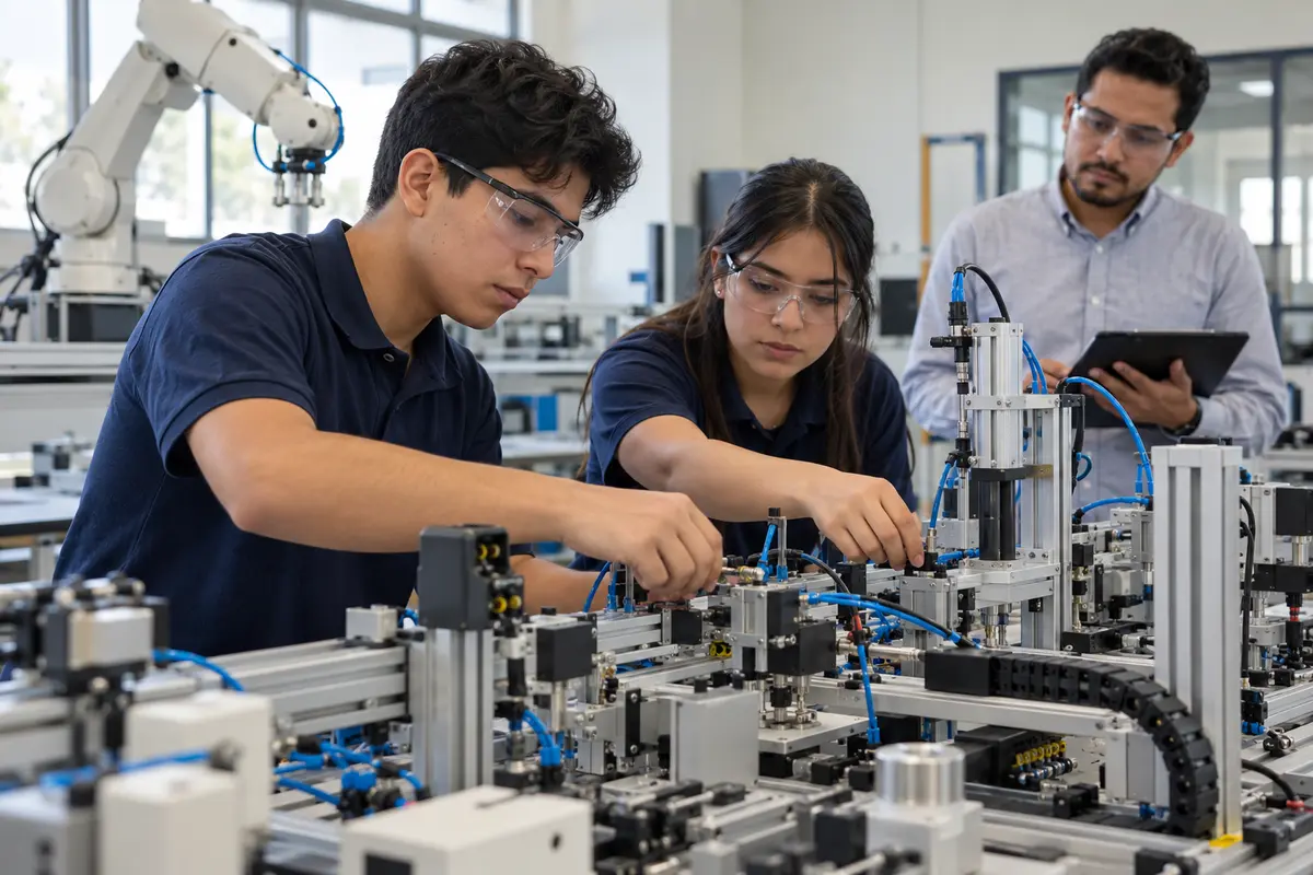 Imagen de Estudiantes de Tehuacán avanzan a competencia nacional de automatización