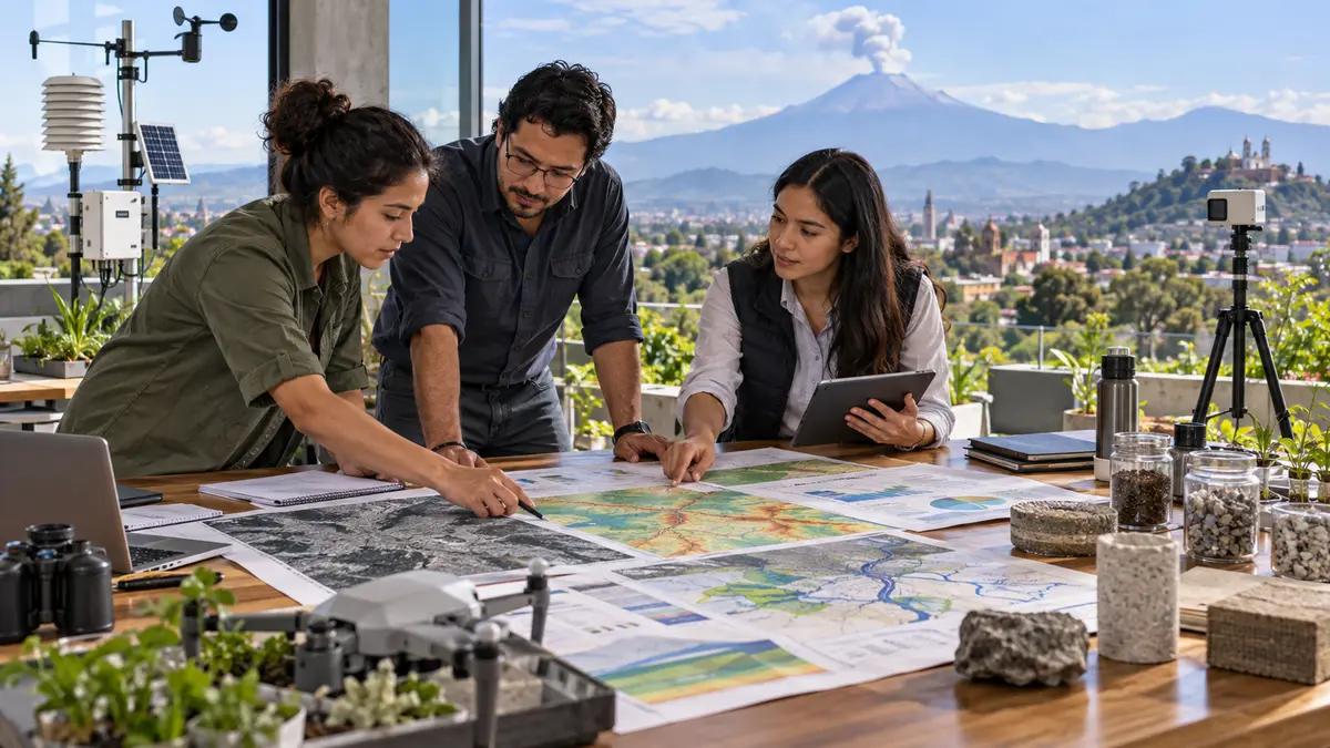 Imagen de Puebla e INECC acuerdan agenda científica frente al cambio climático