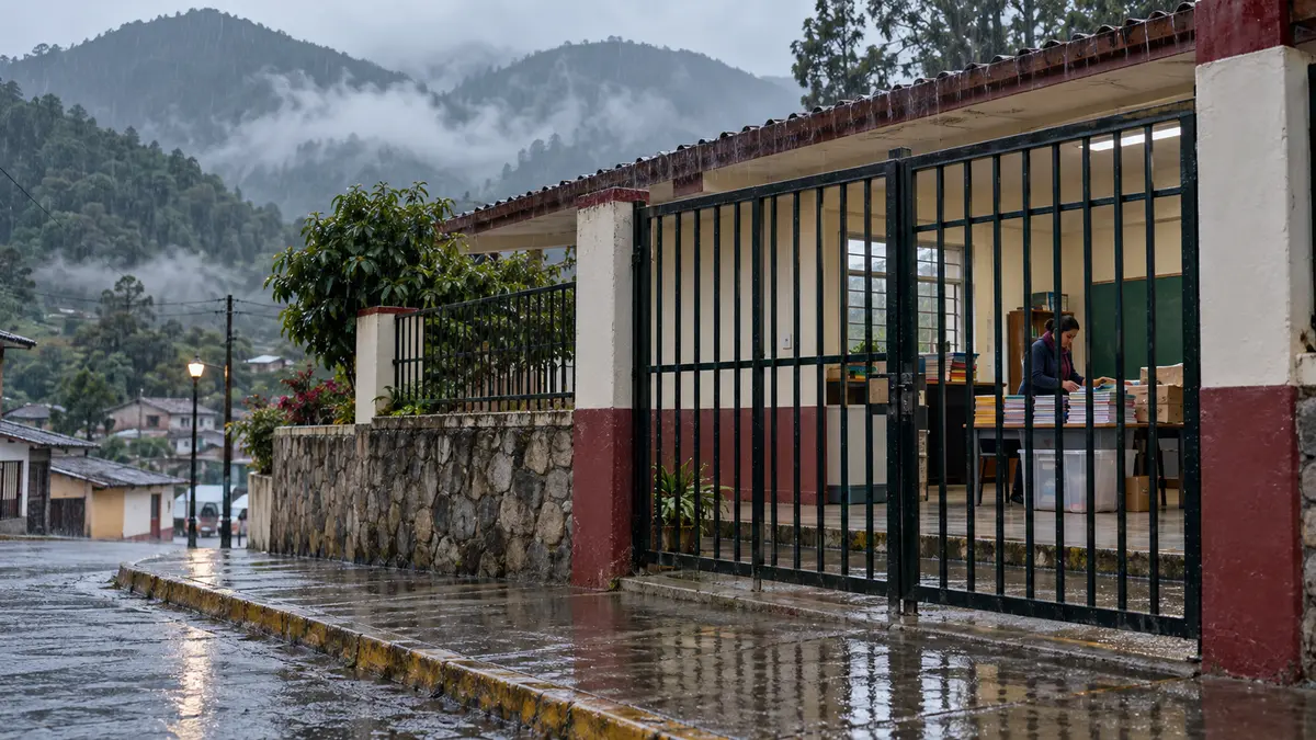 Imagen de SEP suspende clases presenciales en 173 municipios por lluvias