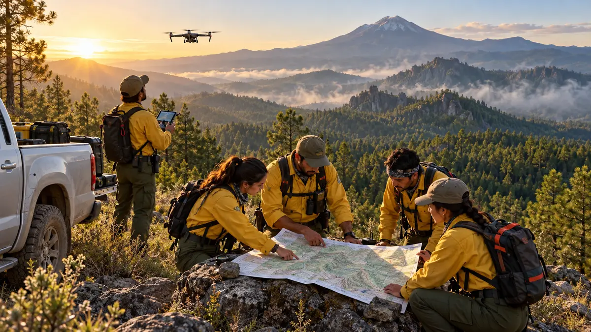 Imagen de Puebla y siete entidades coordinan respuesta contra incendios forestales