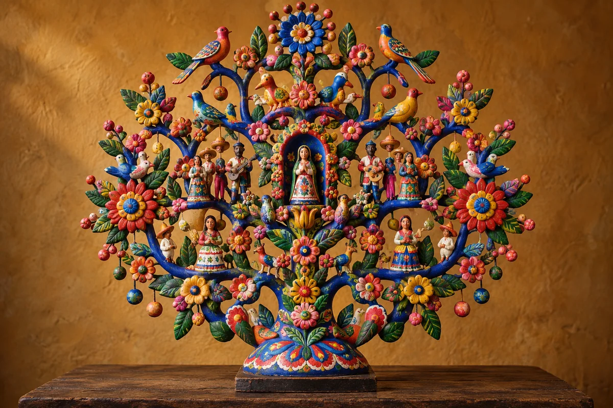 Imagen de Árbol de la Vida: taller de barro policromado