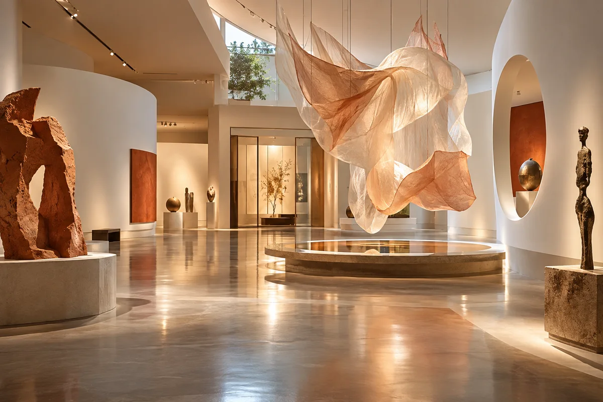 Imagen de Visita guiada: Una vuelta en espiral, 35 años Colección Museo Amparo