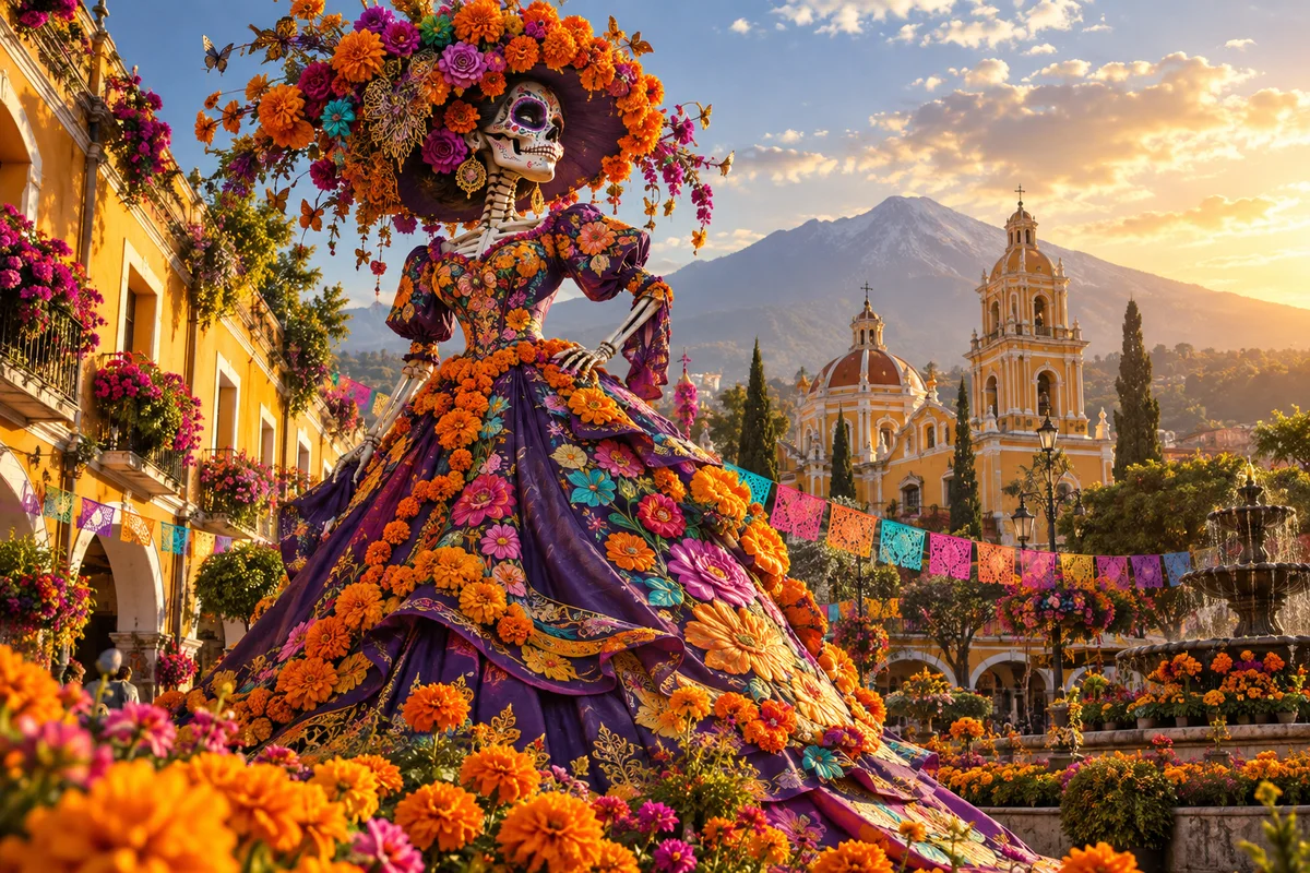 Imagen de Valle de Catrinas 2026 llenará Atlixco de arte monumental